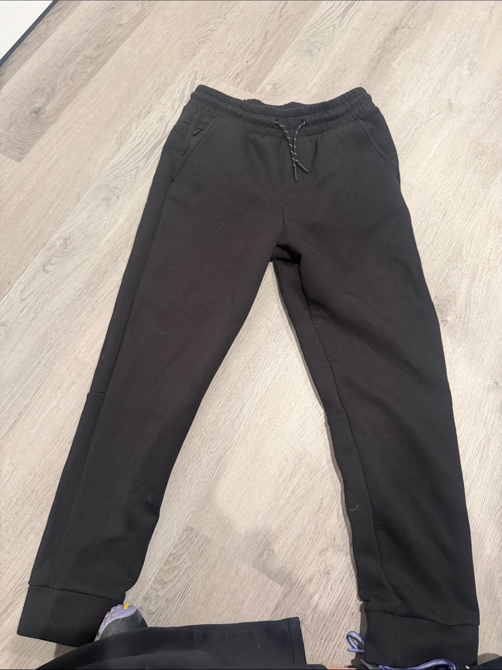 Members Only Black Kids Drawstring Joggers